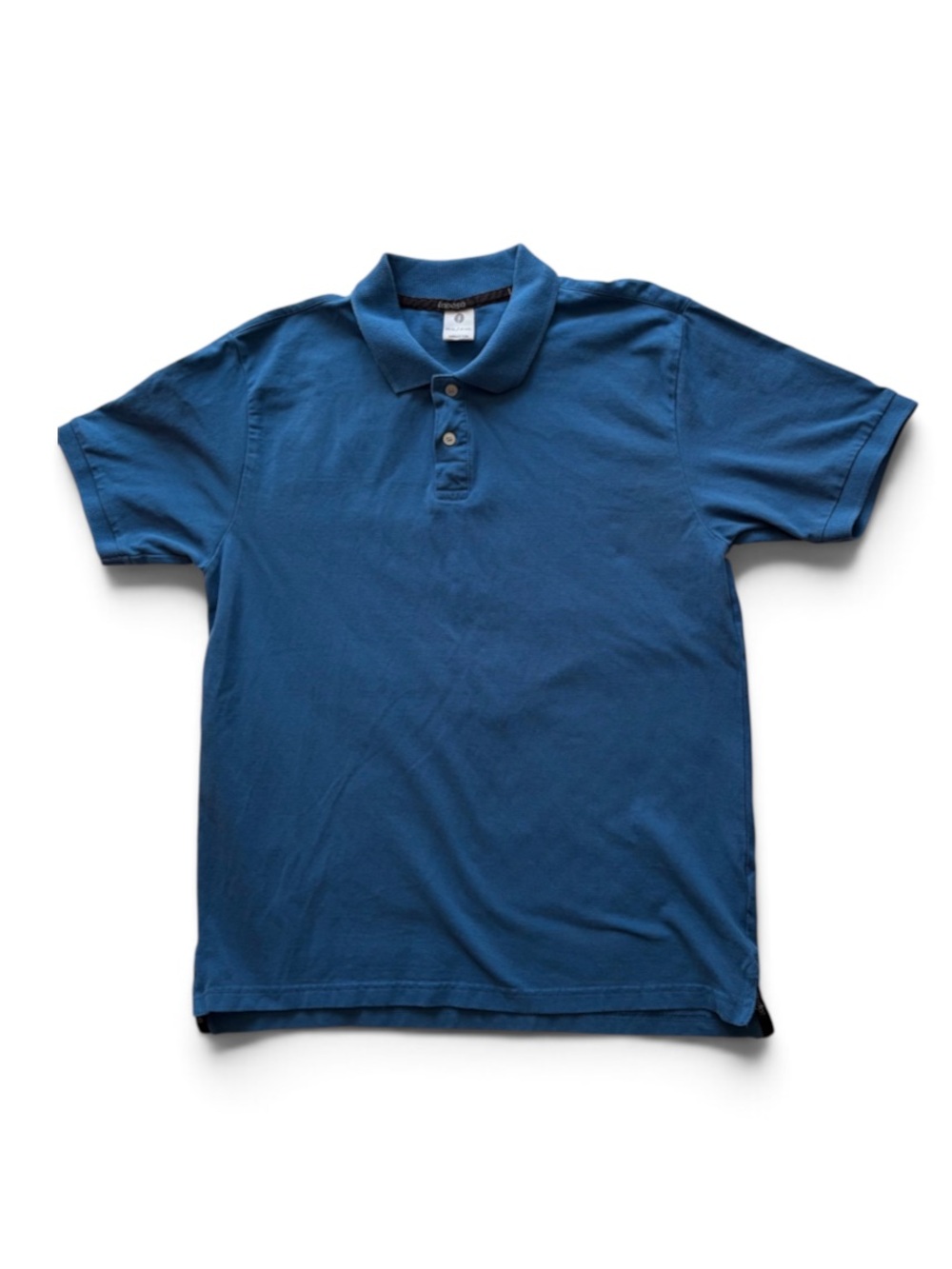 Classic Men's Blue Polo Shirt Size XL Lapasa Shortsleeve Collar Button